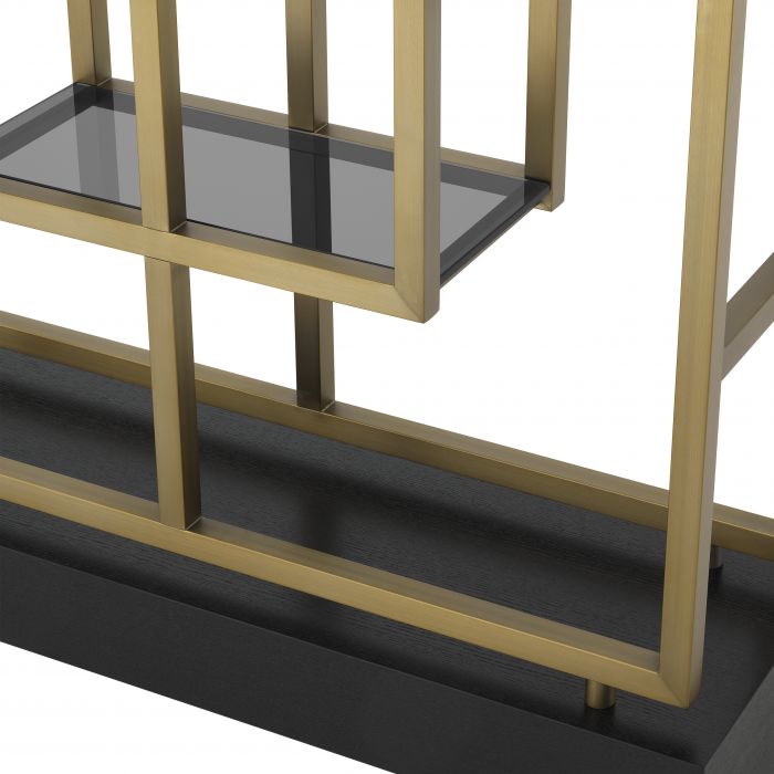 Cabinet Lagonda brushed brass finish
