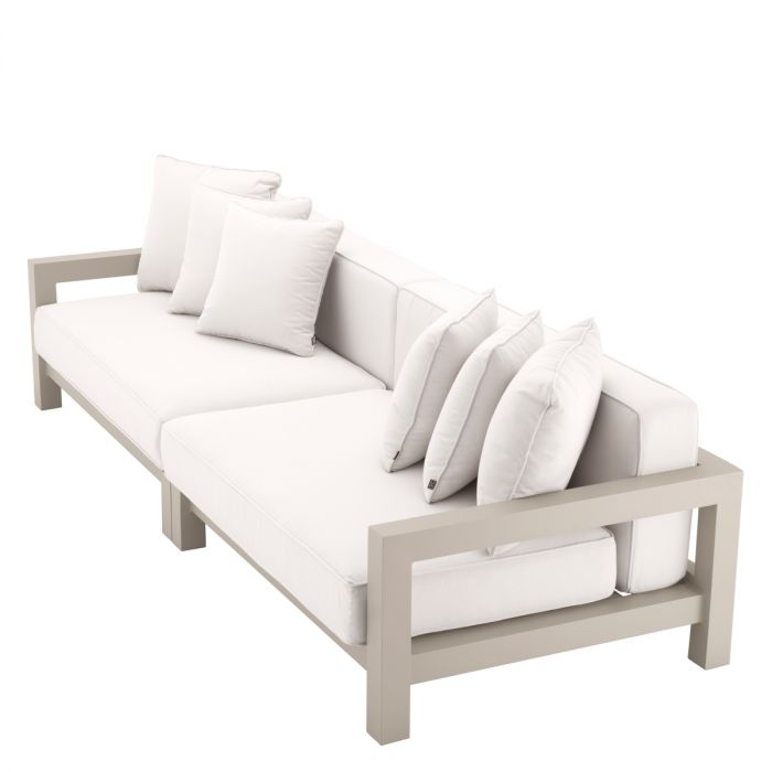 Outdoor Sofa Cap-Antibes sand sunbrella canvas