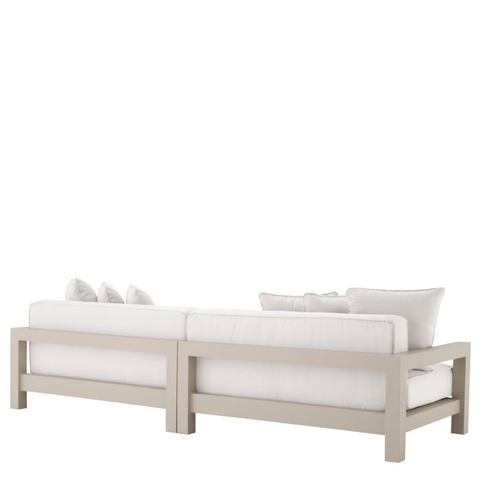 Outdoor Sofa Cap-Antibes sand sunbrella canvas