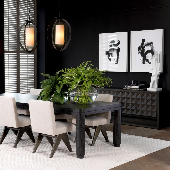 Dresser Jane mocha meranti 4 doors