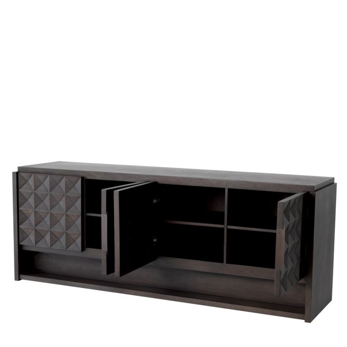 Dresser Jane mocha meranti 4 doors
