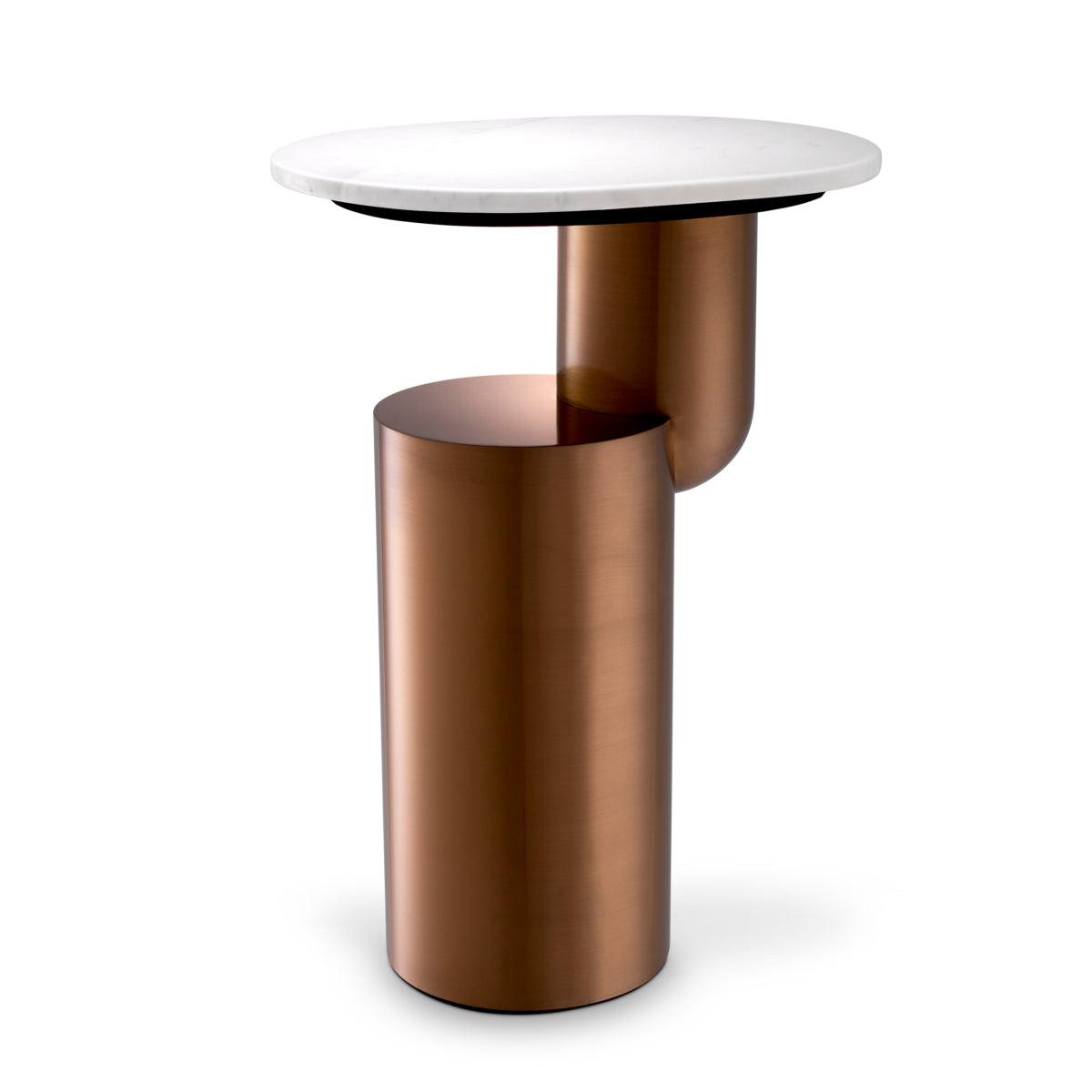 Pedestal Marble Side Table Tosca | Eichholtzmh.com