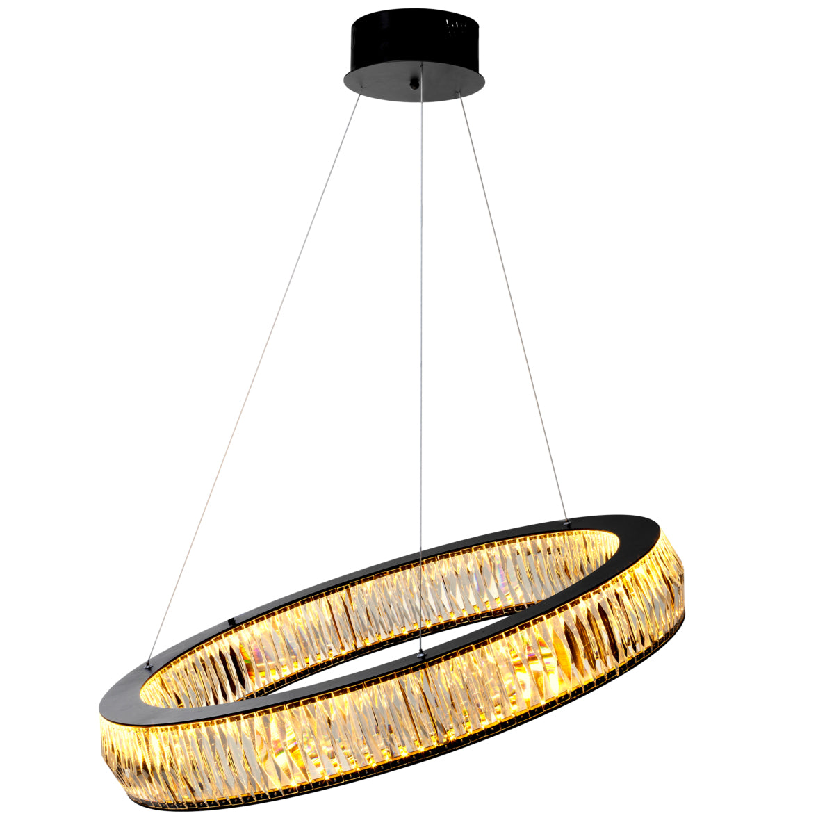 Ring Crystal Glass Chandelier L Vancouver | Eichholtzmh.com