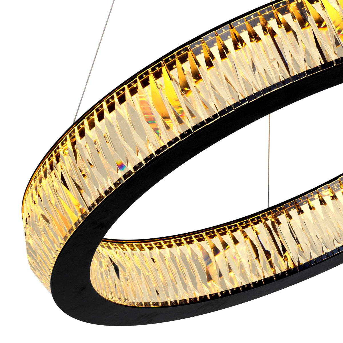 Ring Crystal Glass Chandelier L Vancouver | Eichholtzmh.com