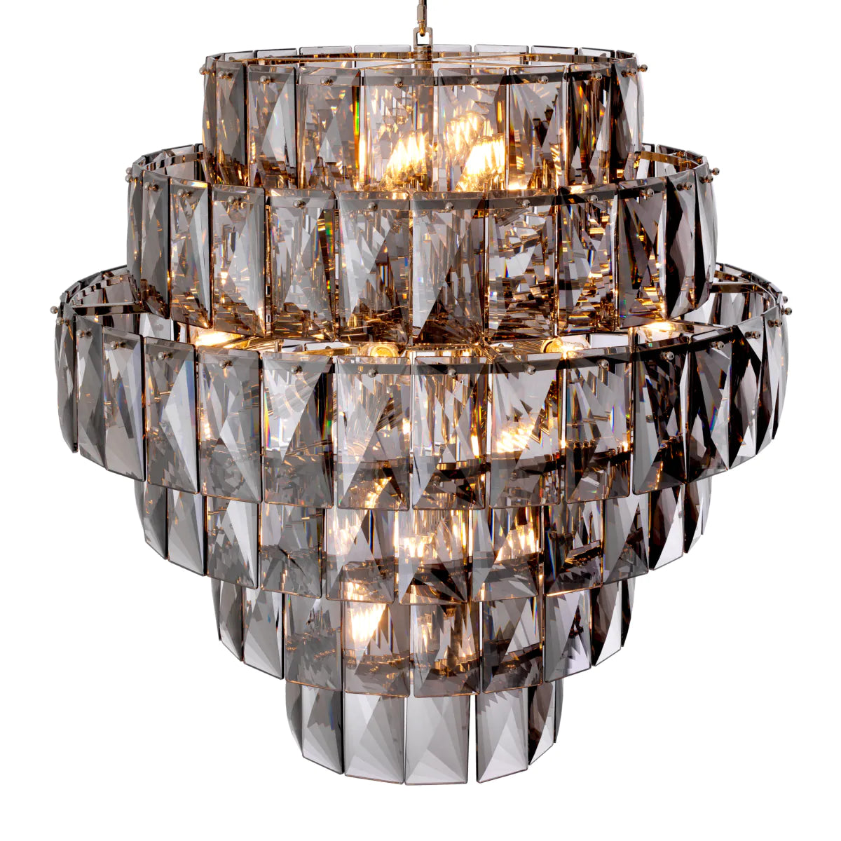 Glass Layered Chandelier L Amazone | Eichholtzmh.com