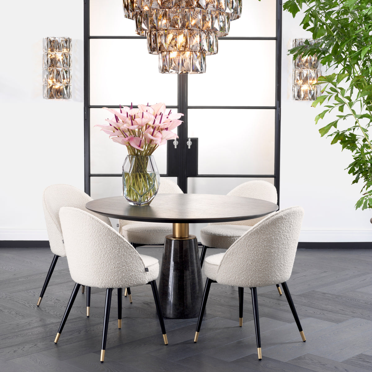 Crystal Glass Wall Lamp Amazone | Eichholtzmh.com