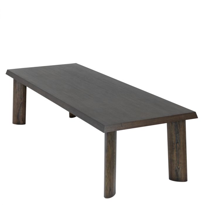 Dining Table Dune mocha straight oak veneer