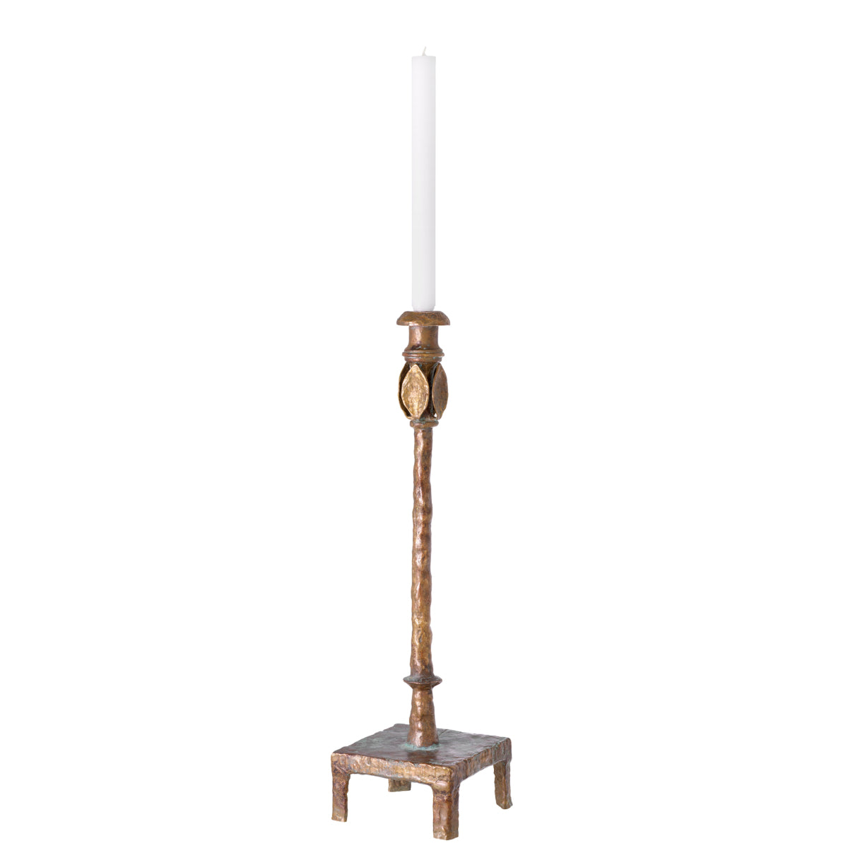 Antique Brass Candle Holder Santoro | Eichholtzmh.com