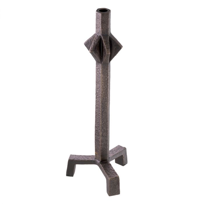 Candle Holder Conti L bronze finish