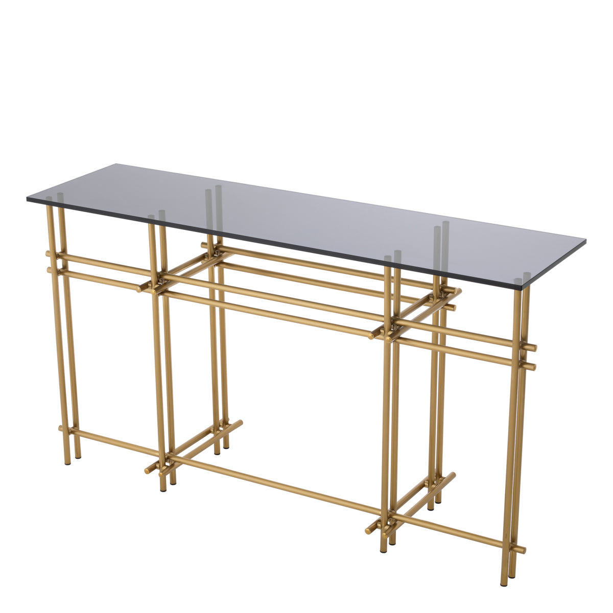 Smoked Glass Console Table | Eichholtz Quinn | Eichholtzmh.com