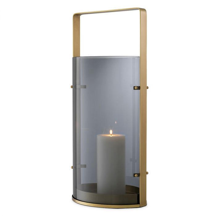 Hurricane Reid L antique brass finish
