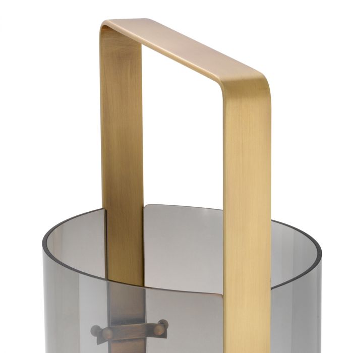 Hurricane Reid L antique brass finish