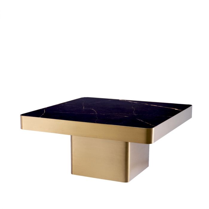 Coffee Table Luxus brushed brass finish