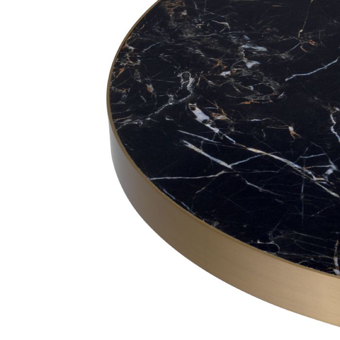 Coffee Table Excelsior brushed brass finish