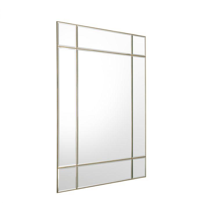 Mirror Beaumont XL vintage brass finish