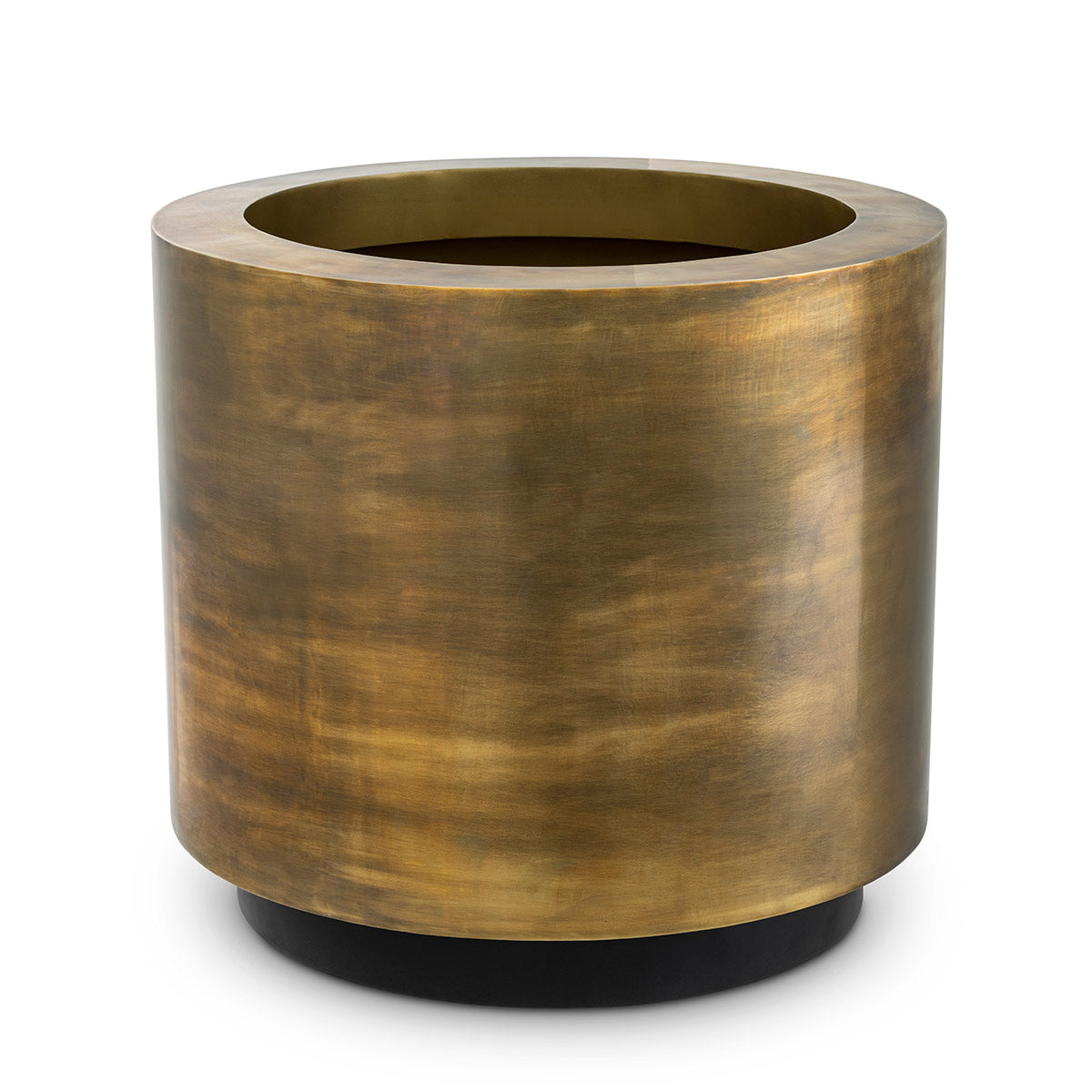 Vintage Brass Round Planter Jasper | Eichholtzmh.com