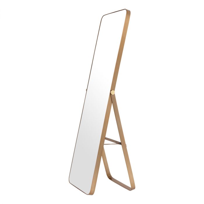 Mirror Hardwick brushed brass finish