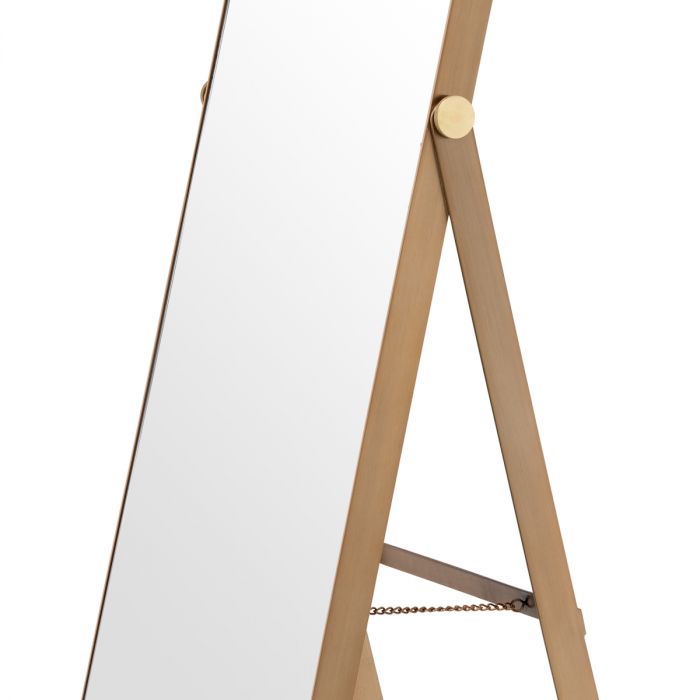 Mirror Hardwick brushed brass finish