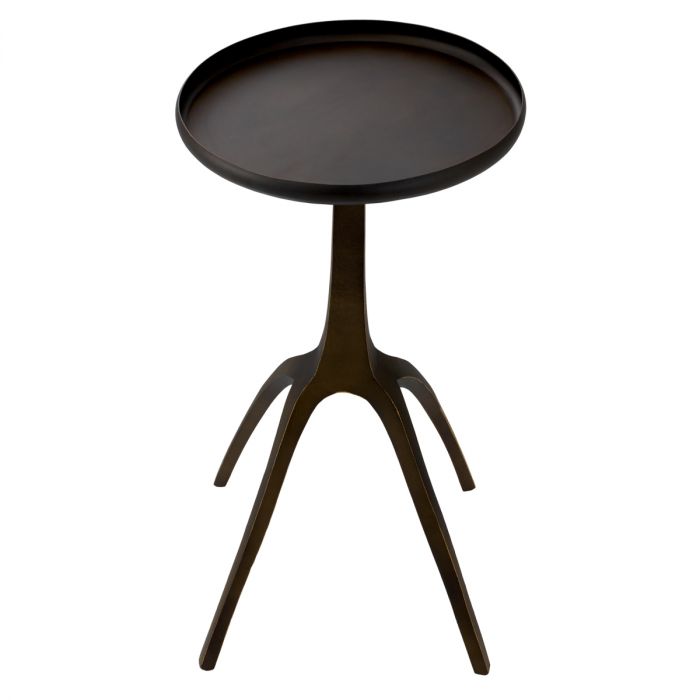 Side Table Laura bronze finish