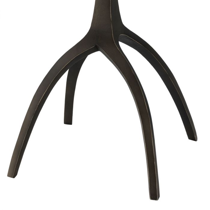 Side Table Laura bronze finish