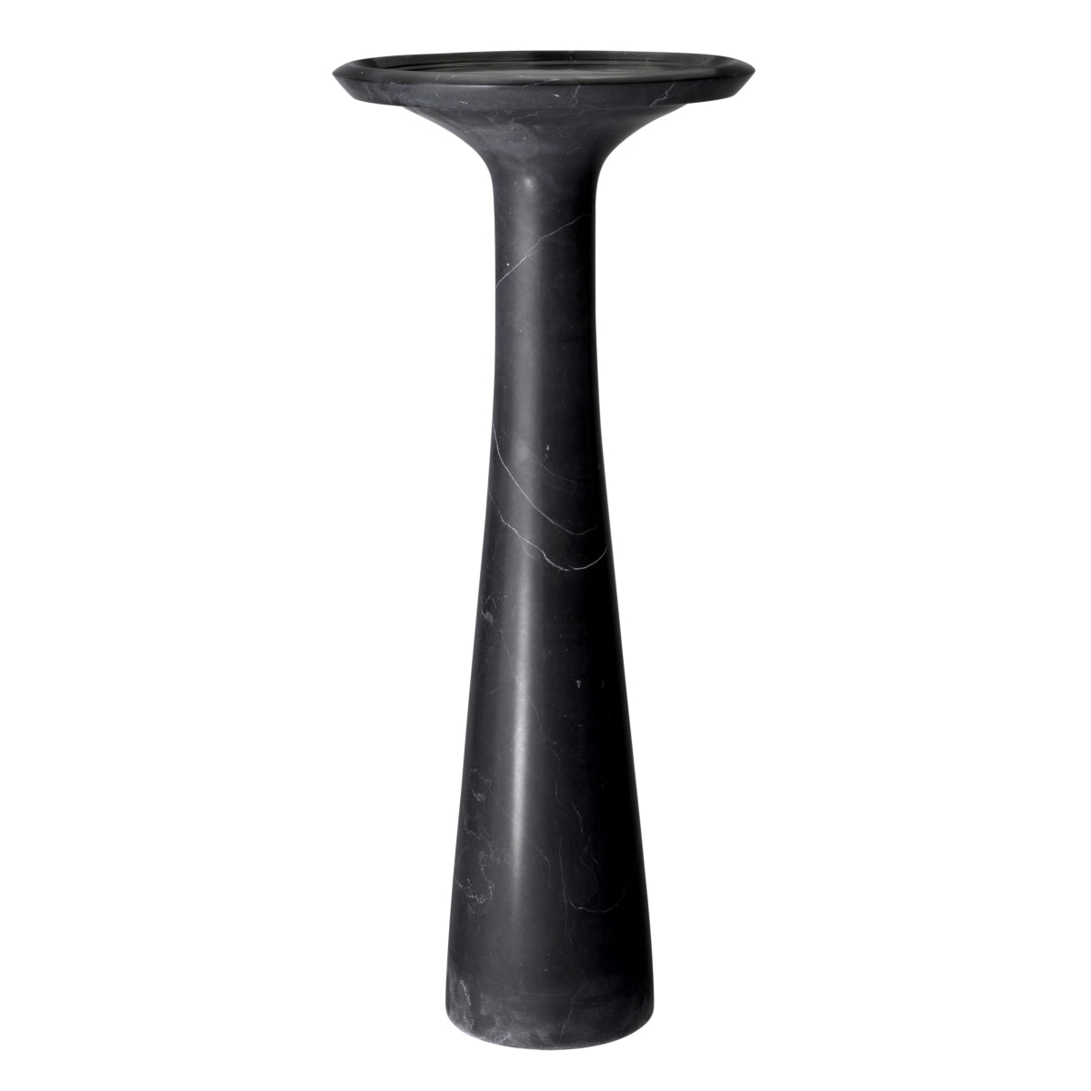 Black Marble Side Table High Pompano | Eichholtzmh.com