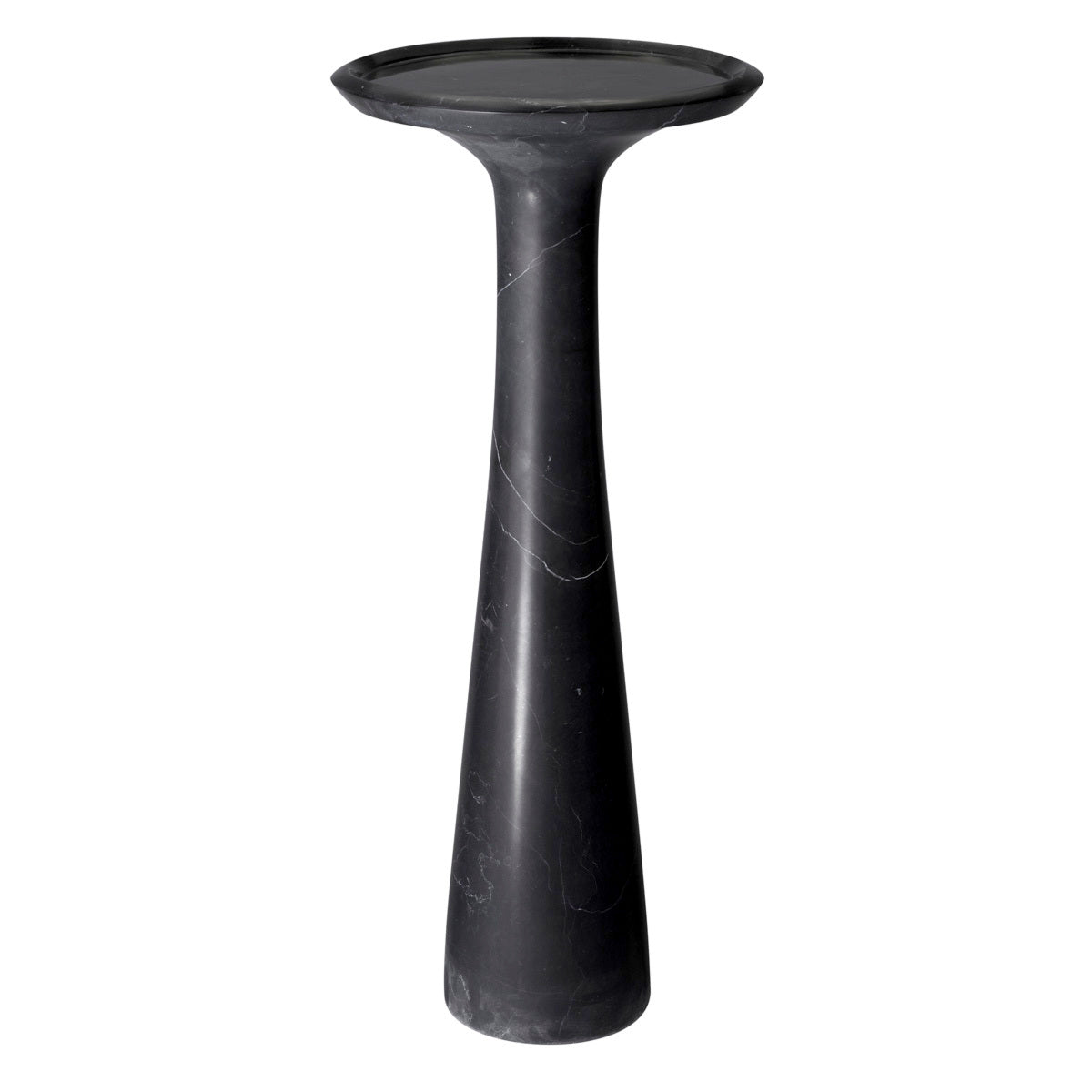 Black Marble Side Table High Pompano | Eichholtzmh.com