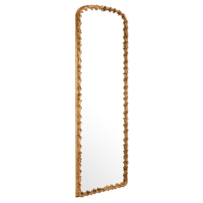 Mirror Guinevere L antique gold finish