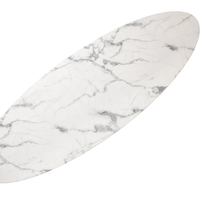 Coffee Table Aurore white faux marble