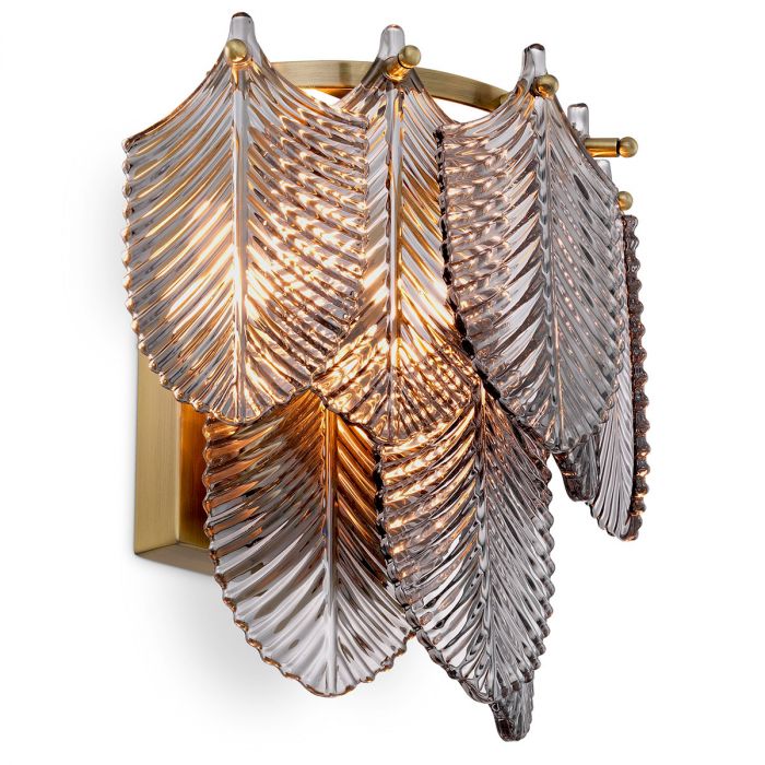Wall Lamp Verbier light brushed brass finish