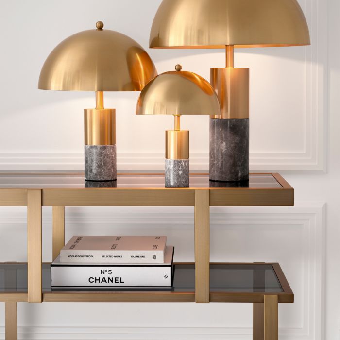 Dresser Nesto brushed brass finish