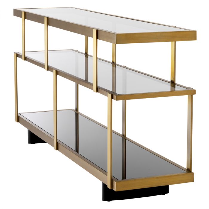 Dresser Nesto brushed brass finish