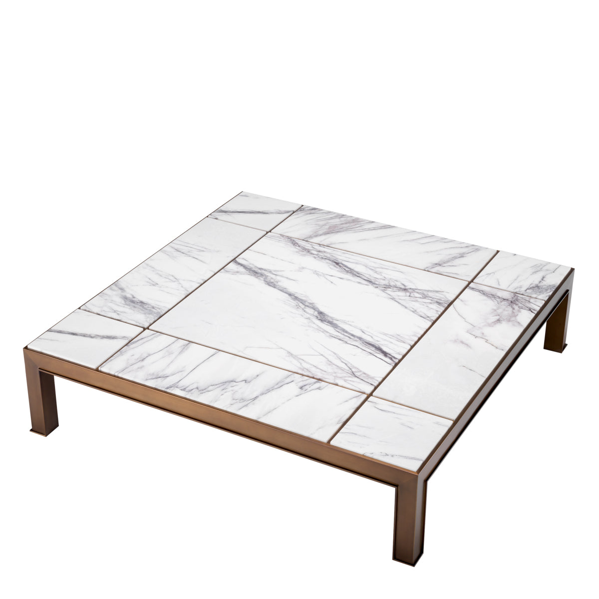 White Marble Coffee Table Tardieu | Eichholtzmh.com