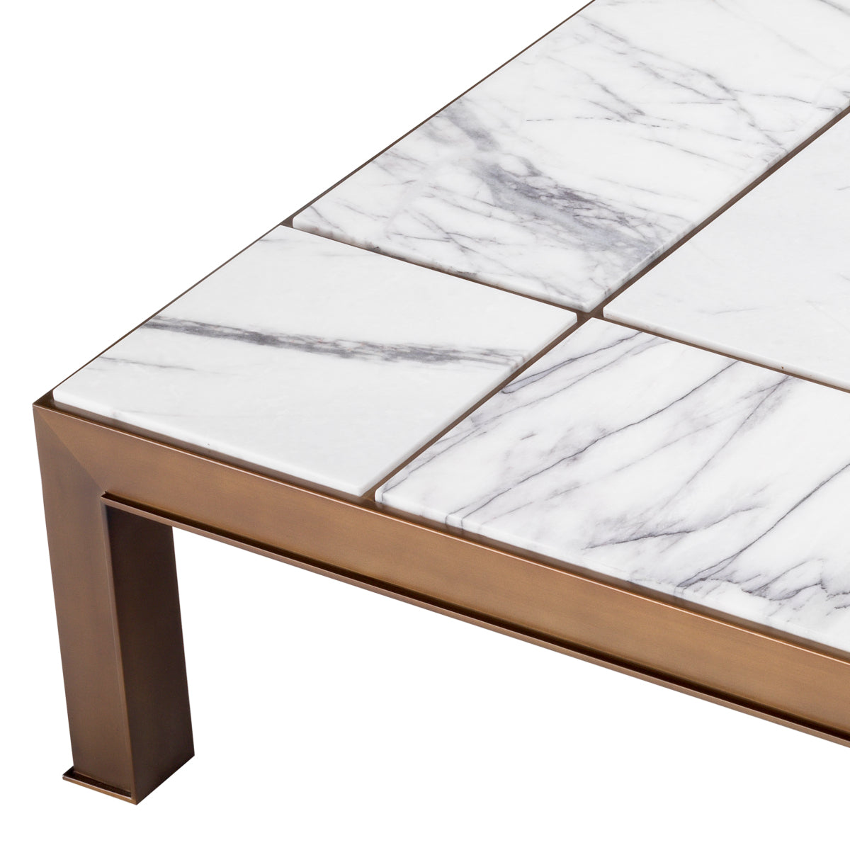 White Marble Coffee Table Tardieu | Eichholtzmh.com