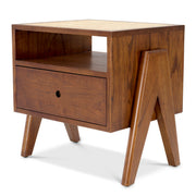 Rattan V-Legged Bedside Table Latour | Eichholtzmh.com