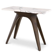 White Marble Side Table Borre | Eichholtzmh.com