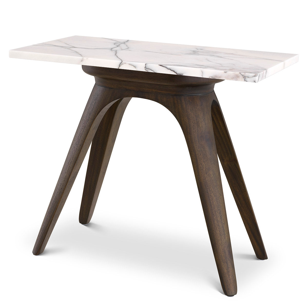 White Marble Side Table Borre | Eichholtzmh.com