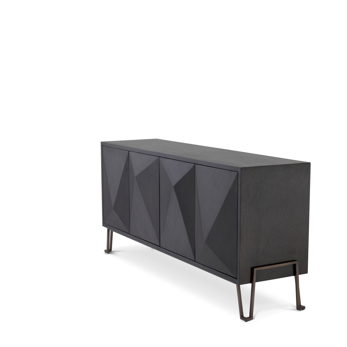 Brown Oak Media Cabinet Highland | Eichholtzmh.com