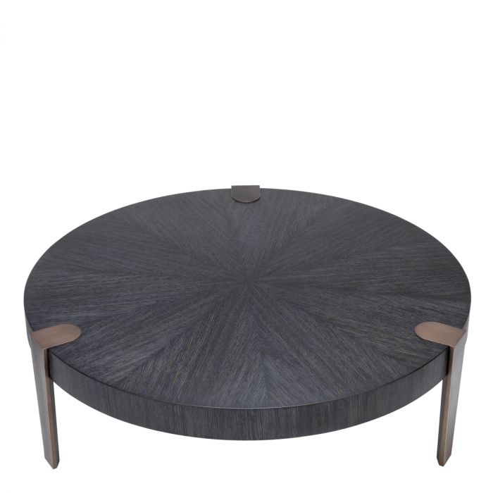 Coffee Table Oxnard charcoal grey oak veneer