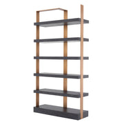 Brushed Brass Metal Framed Bookcase Geo | Eichholtzmh.com