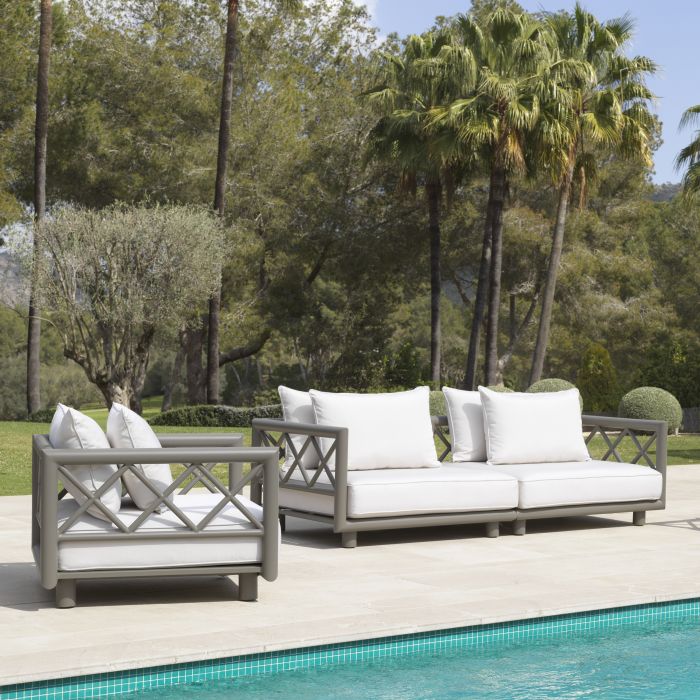 Outdoor Sofa Mandelieu greige