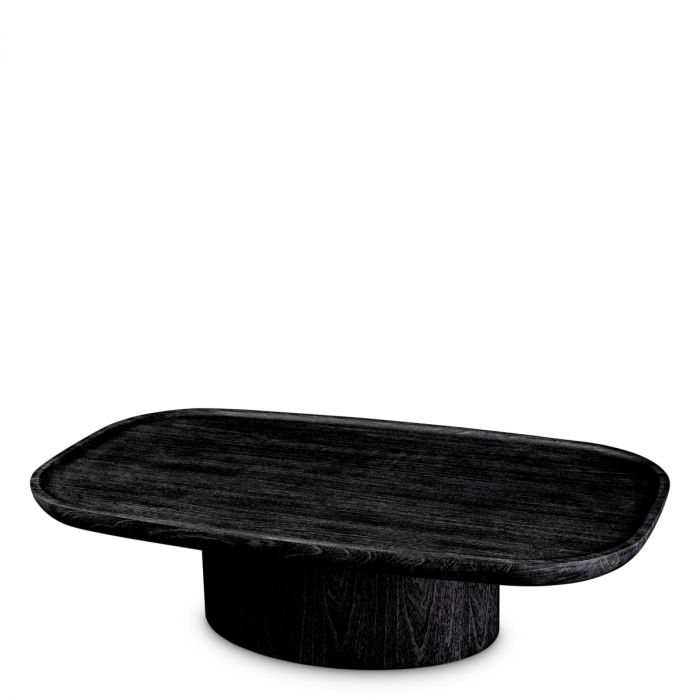 Coffee Table Rouault charcoal grey veneer