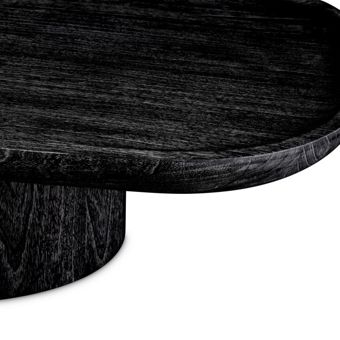 Coffee Table Rouault charcoal grey veneer