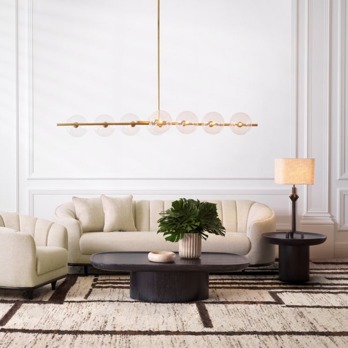 Side Table Rouault charcoal grey veneer