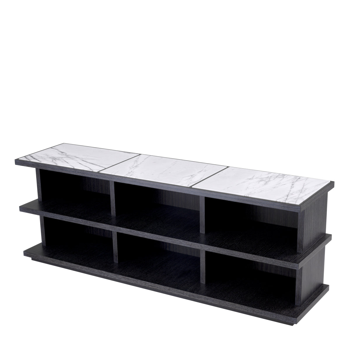 Oak Marble TV Cabinet Miguel | Eichholtzmh.com
