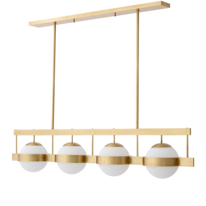 Chandelier Biba antique brass finish