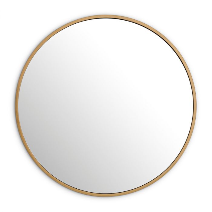 Mirror Heath brushed brass finish
