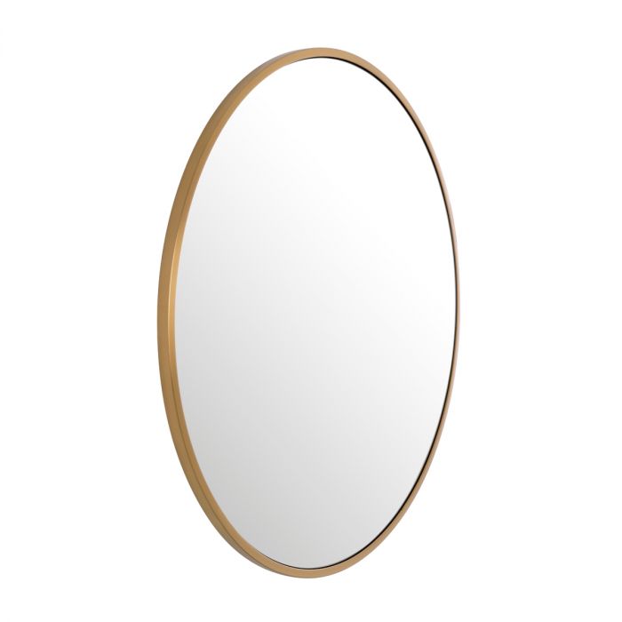 Mirror Heath brushed brass finish