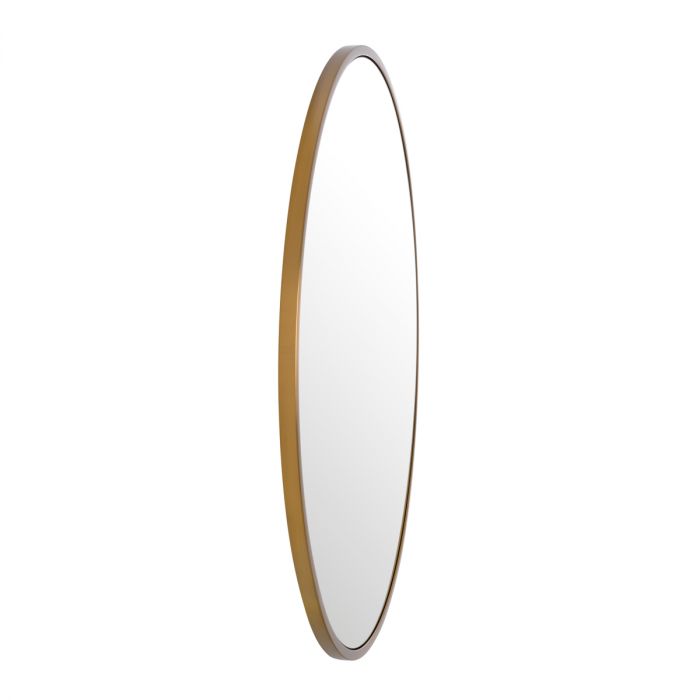 Mirror Heath brushed brass finish