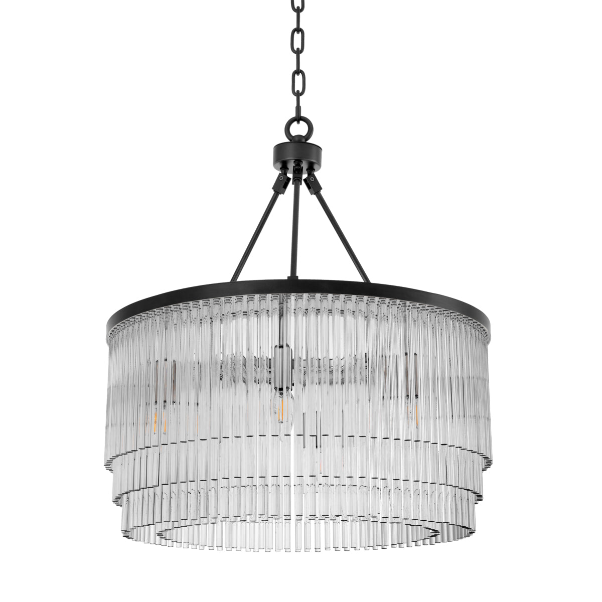 Glass Layered Chandelier S Hector | Eichholtzmh.com