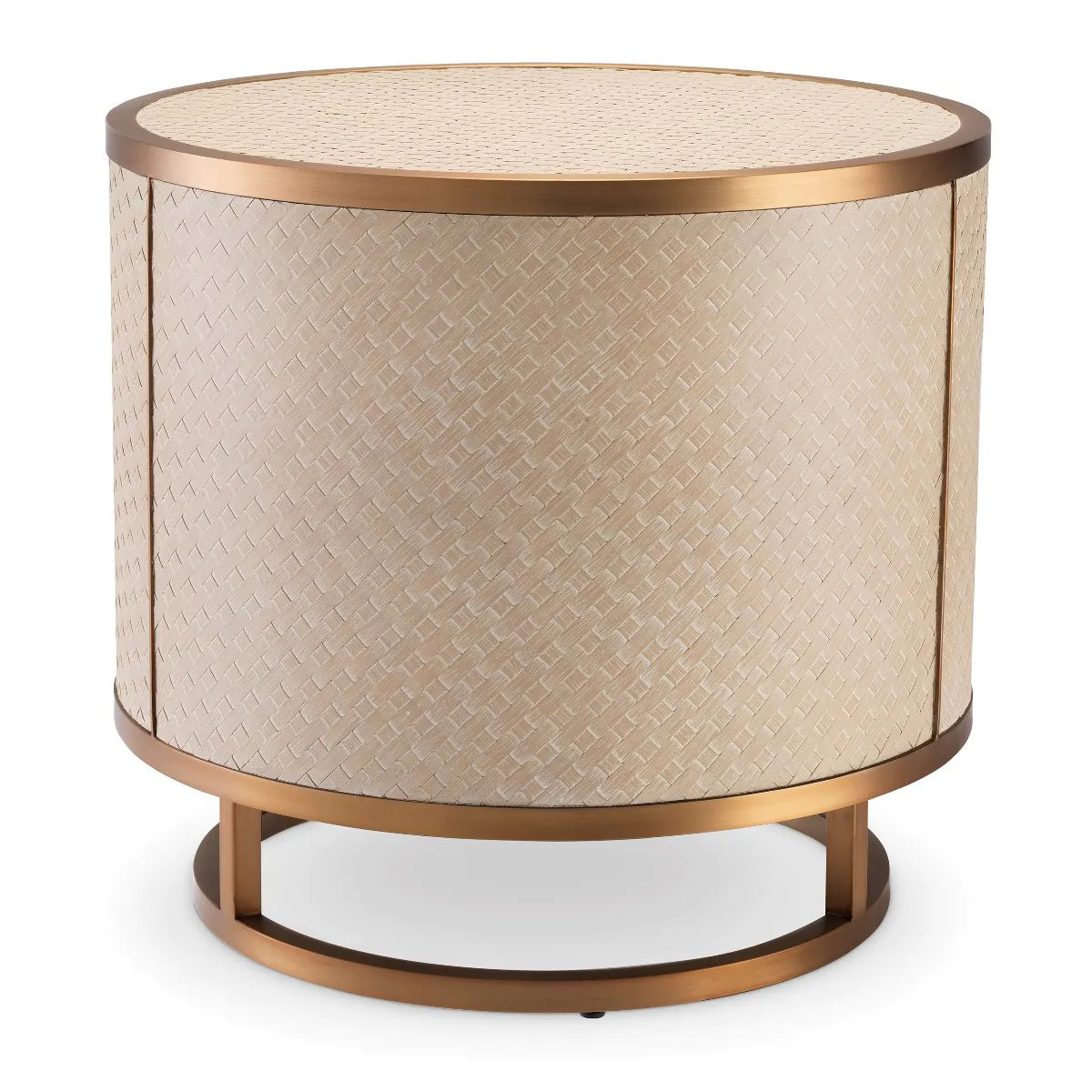 Woven Oak Side Table Napa Valley | Eichholtzmh.com